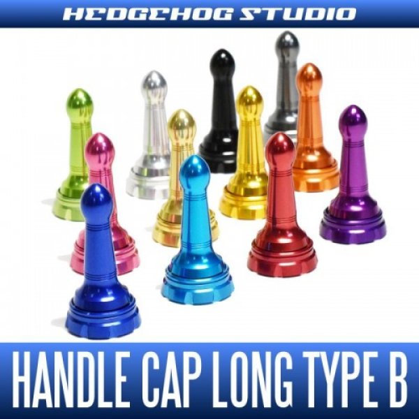 HEDGEHOG STUDIO] DAIWA Handle Screw Cap Long Type HLC-SD-B (for 18 FREAMS,  etc.) - HEDGEHOG STUDIO