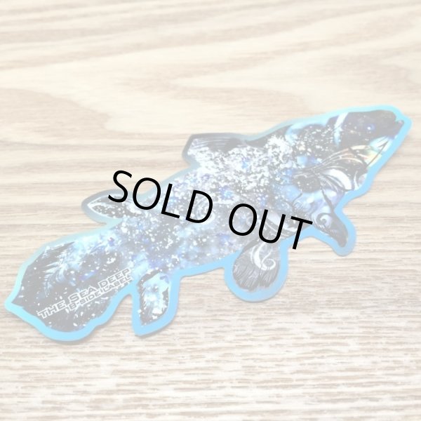 Photo1: 【B-SIDE LABEL STICKER】 Coelacanth (Galaxy) (BSL007) (1)