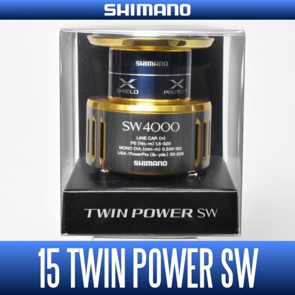 Photo1: [SHIMANO Genuine] 15 TWINPOWER SW 4000 Spare Spool *Back-order (Shipping in 3-4 weeks after receiving order) (1)