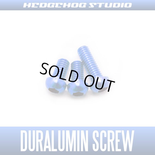 Photo1: [SHIMANO] Duralumin Screw Set 5-5-8 [MT13] SAPPHIRE BLUE (1)