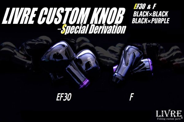 Photo1: [LIVRE] CUSTOM KNOB - Special Derivation - EF30 & F (Forte) *1pc. (1)