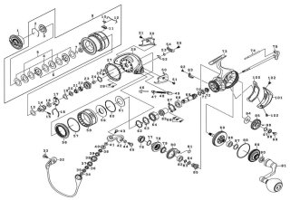 Bearing, Custom Parts for DAIWA Spinning Reel - HEDGEHOG STUDIO 