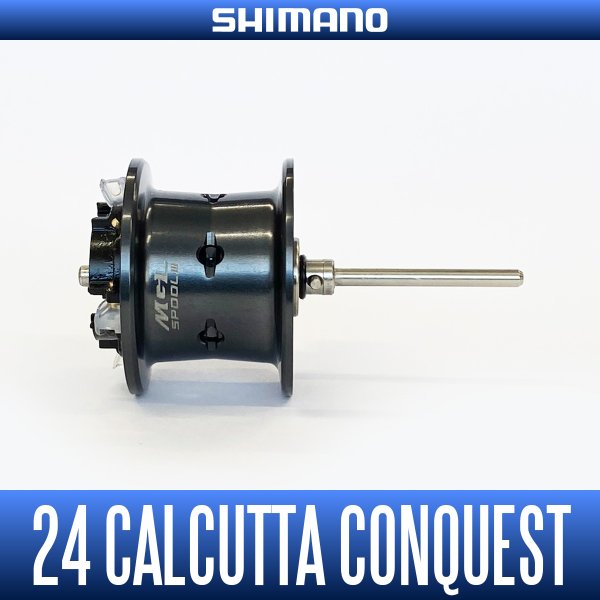 Photo1: [SHIMANO Genuine] 24 CALCUTTA CONQUEST SHALLOW EDITION Spare Spool (1)