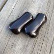 Photo5: [FHF/fishing house freedom] Wood Handle Knob Paddle Shape Ebony (1 piece) F-09 (5)