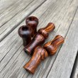 Photo14: [FHF/fishing house freedom] Wood Handle Knob I Shape Desert Ironwood (1 piece) F-13 (14)