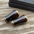 Photo5: [FHF/fishing house freedom] Wood Handle Knob Round Shape Black Persimmon (1 piece) F-04 (5)