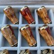 Photo6: [FHF/fishing house freedom] Wood Handle Knob Round Shape A Rank Premium "Karin" (Padouk) Red and White Burl (1 piece) F-01 (6)