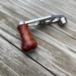 Photo15: [FHF/fishing house freedom] Wood Handle Knob I Shape "Karin" (Padouk) (1 piece) F-12 (15)