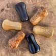 Photo1: [Pletry] Selected Natural Wood Small Gourd Knob (1 piece)  (1)