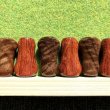 Photo5: [Pletry] Selected Natural Wood Small Gourd Knob (1 piece)  (5)