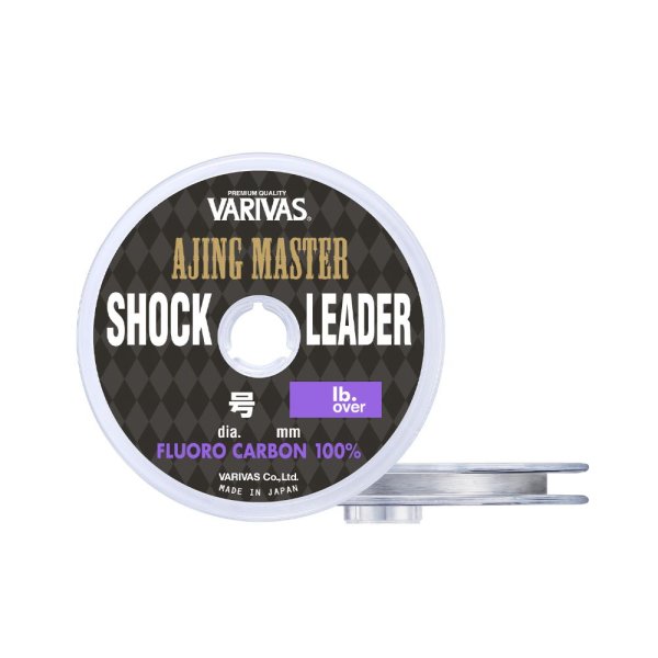 Photo1: [VARIVAS] AJING MASTER SHOCK LEADER [FLUOROCARBON] Aging (Horse mackerel) VA-15 (1)