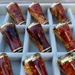 Photo3: [FHF/fishing house freedom] Wood Handle Knob Round Shape S Rank "Karin" (Padouk) Red and White Burl (1 piece) F-14 (3)