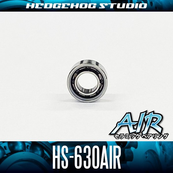 Photo1: HS-630AIR Inner Diameter 3mm x Outer Diameter 6mm x Thickness 2.5mm [AIR Ceramic Bearing] (1)